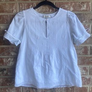 Madewell - Women’s white linen blouse - Sz XS